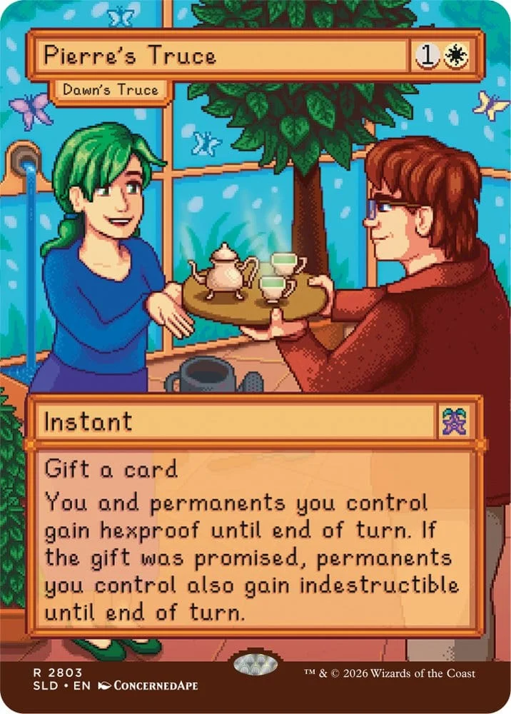 Magic the Gathering Secret Lair x Stardew Valley: Welcome to Stardew Valley (Non-Foil) - English